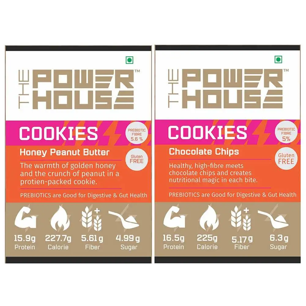 The Power House Protein Cookies,  5 Piece(s)/Pack  Assorted