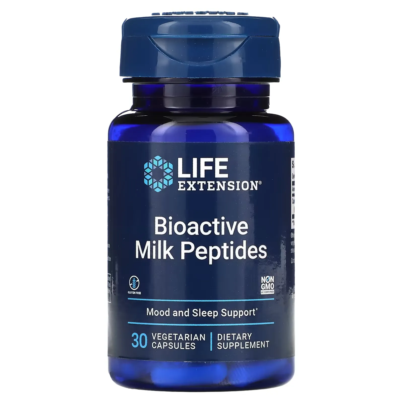 Bioactive Milk Peptides, 30 Vegetarian Capsules