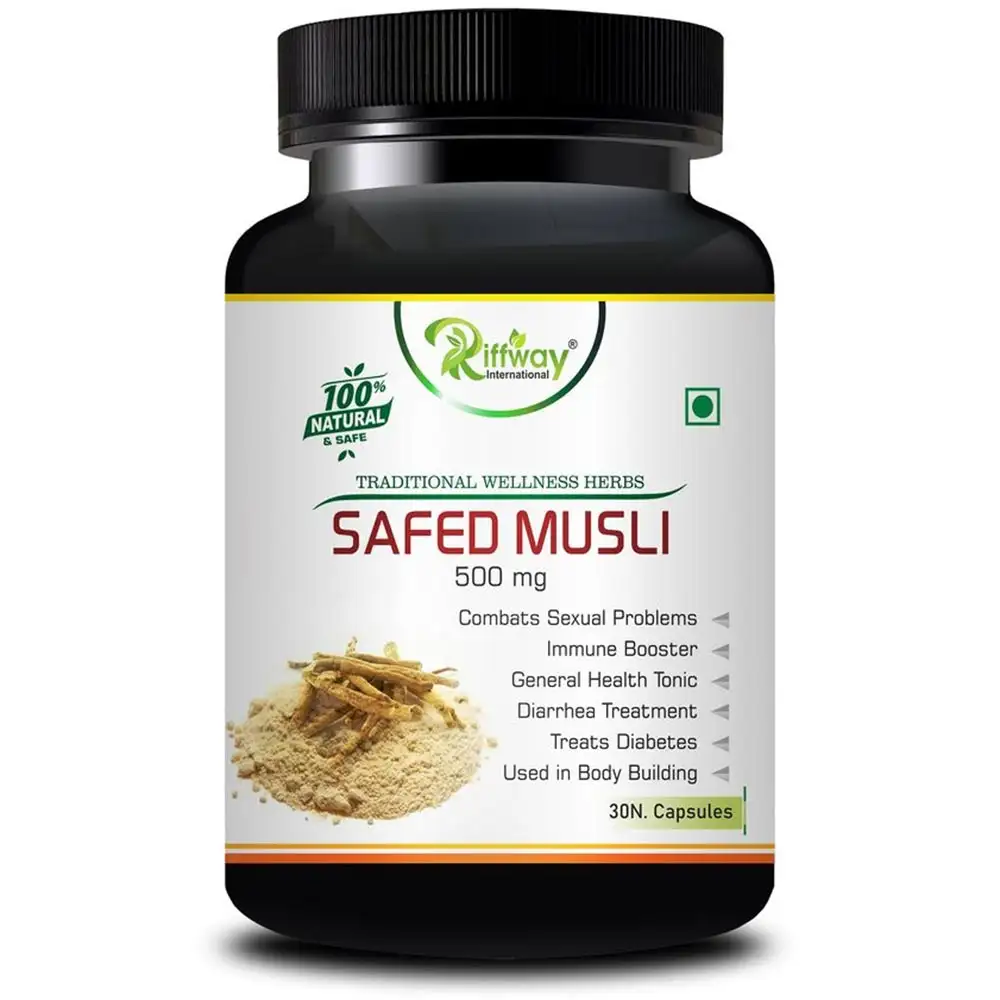 Riffway Safed Musli,  30 capsules