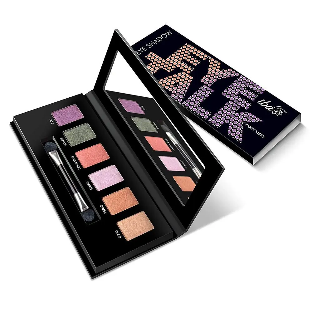 Iba Eye Talk Hd Eye Shadow, Party Vibes, 6 g l Velvety Smooth l Easy to blend l Long-stay high-intensity colors