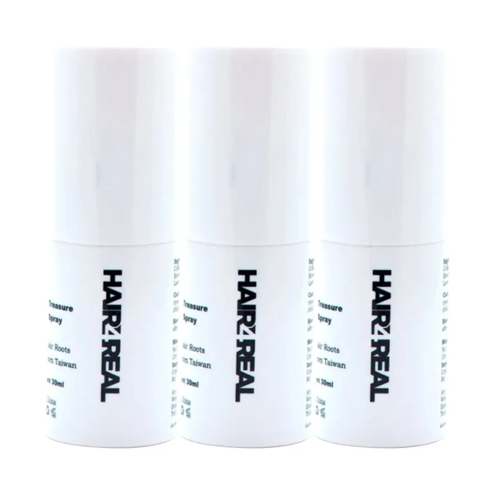 HAIR4REAL Hair Locking Spray Transparent - Pack Of 3