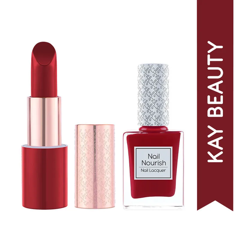 Kay Beauty Party Ready Lip & Nail Combo