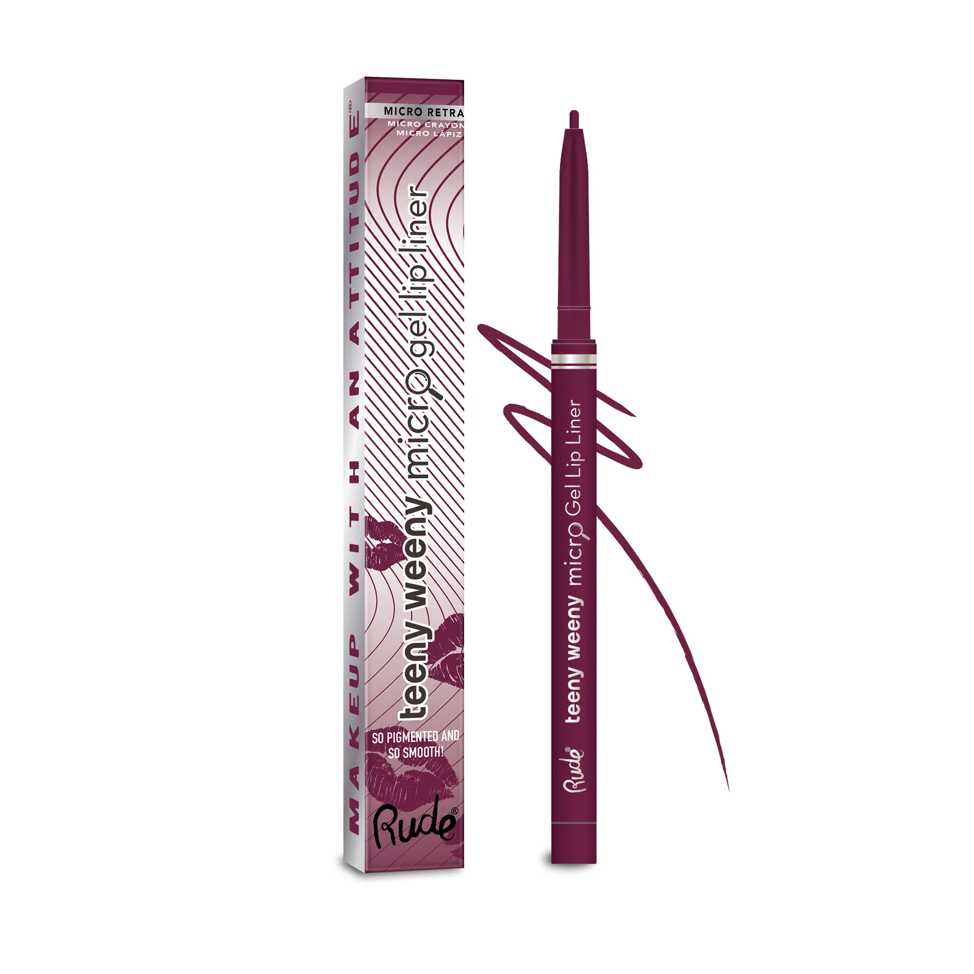 Rude Cosmetics Teeny Weeny Micro Gel Lip Liner - Temptation