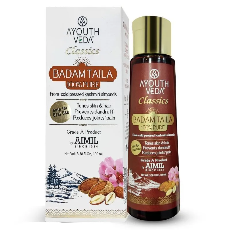 AyouthVeda Badam Taila 100% Pure Oil