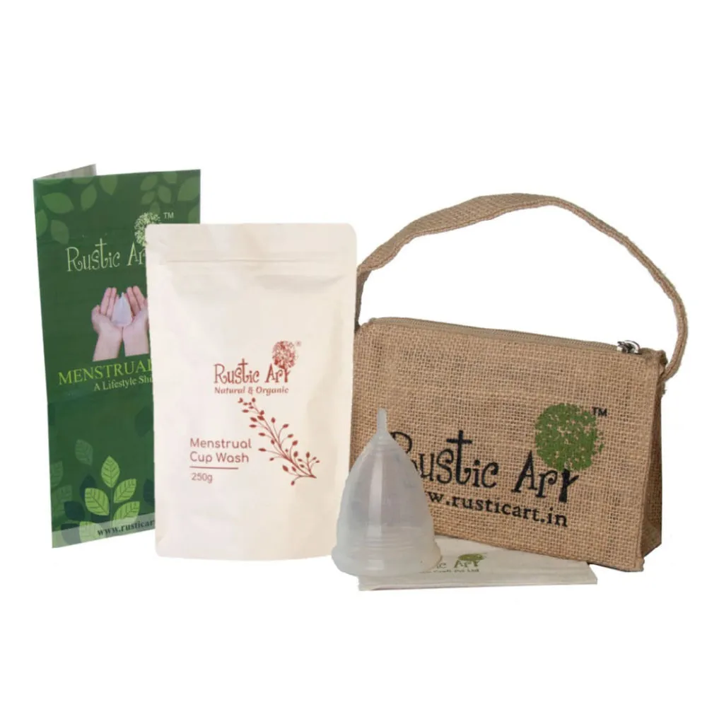 Rustic Art Menstrual Cup Kit Large