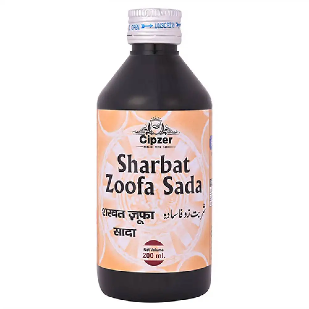 Cipzer Sharbat Zoofa Sada,  Unflavoured  200 ml