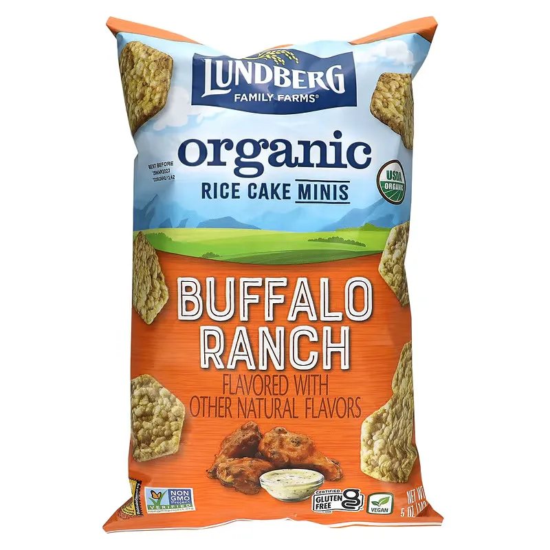 Organic Rice Cake Minis, Buffalo Ranch, 5 oz (142 g)