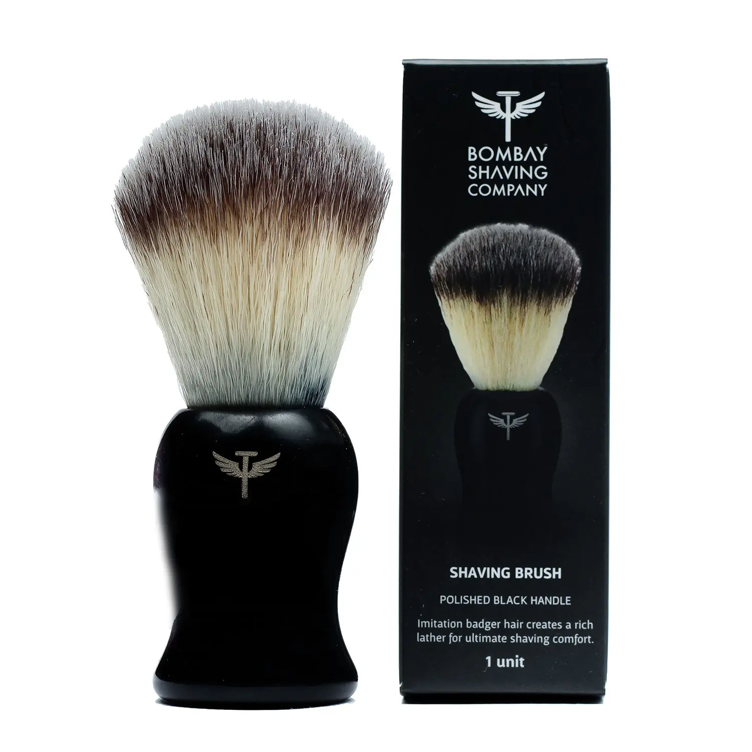 Bombay Shaving Company Shaving Brush, Black