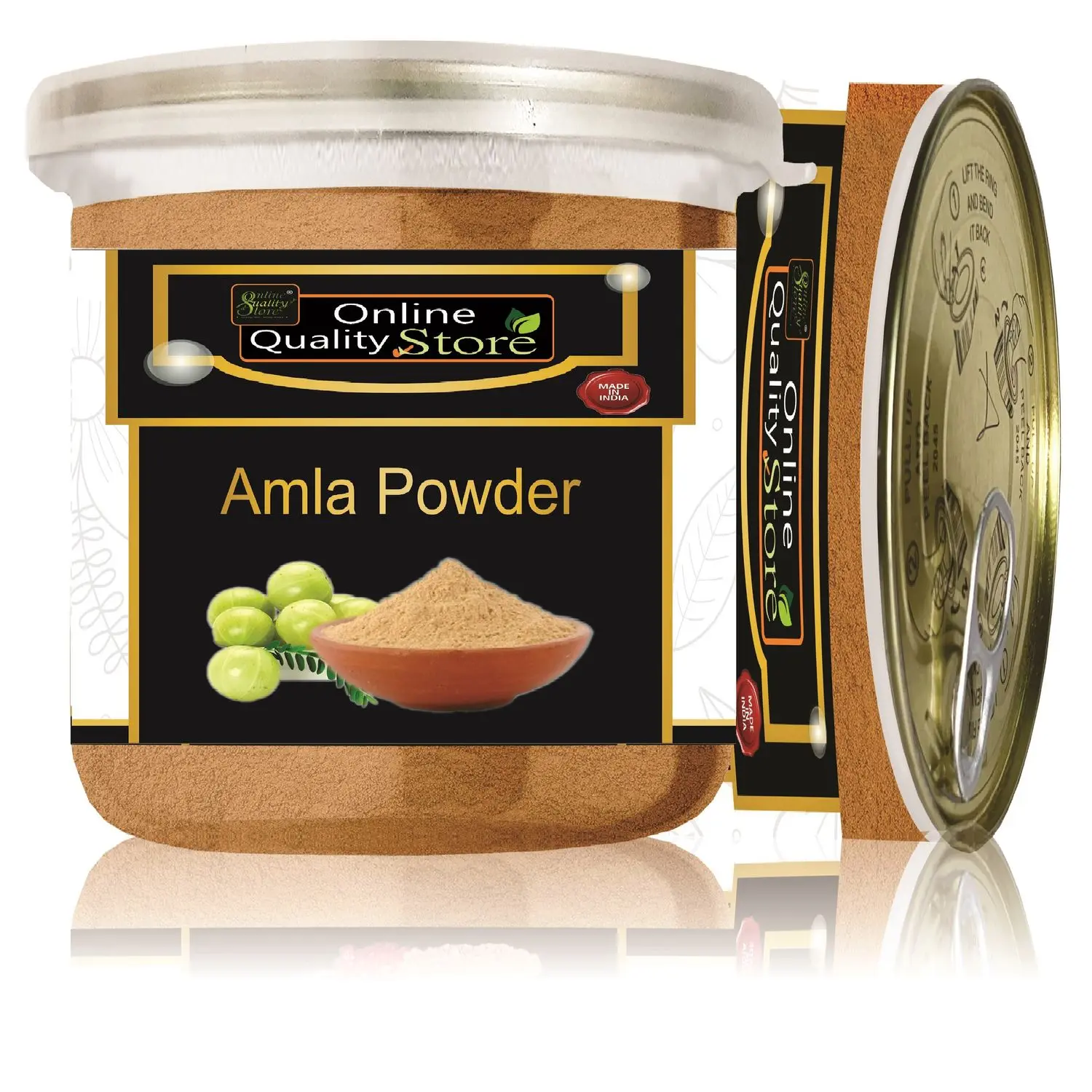 Online Quality Store Amla Powder - 100 g |Amla powder |Organic Amla Indian Gooseberry Powder for Hair and skin |amla powder for hair growth organic |indian gooseberry {jar_Amla_100g}