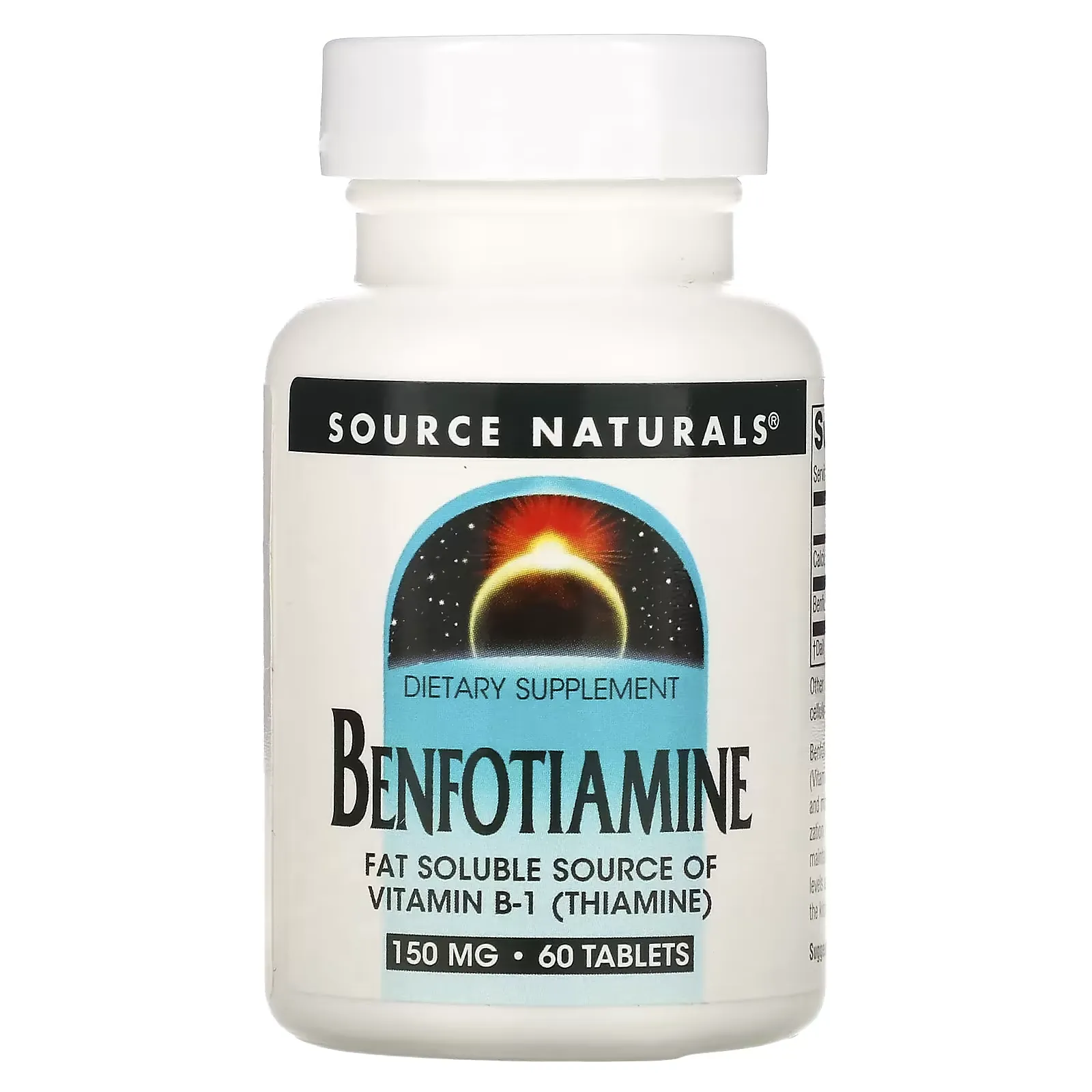 Benfotiamine, 150 mg, 60 Tablets