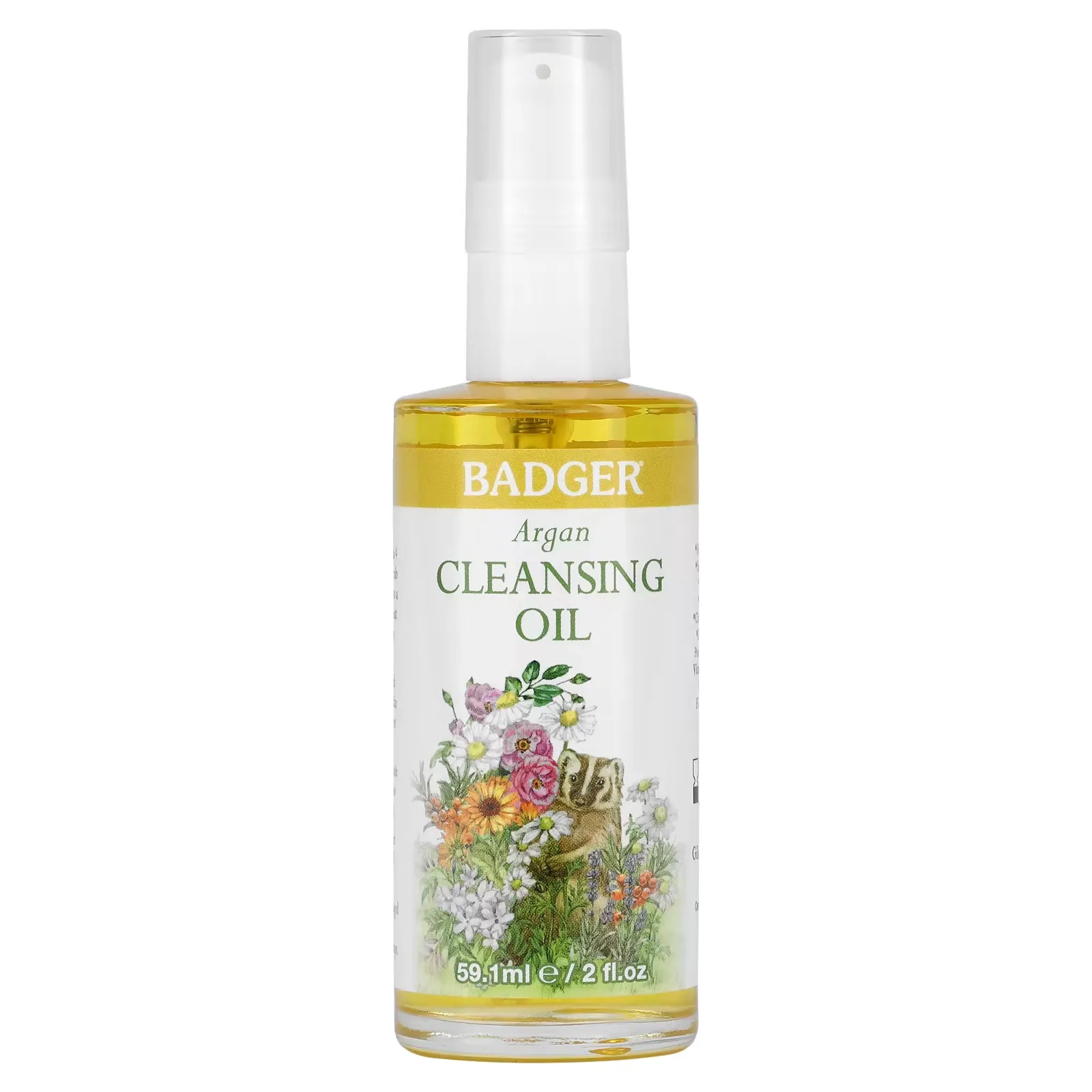 Argan Face Cleansing Oil, For All Skin Types,  2 fl oz (59.1 ml)