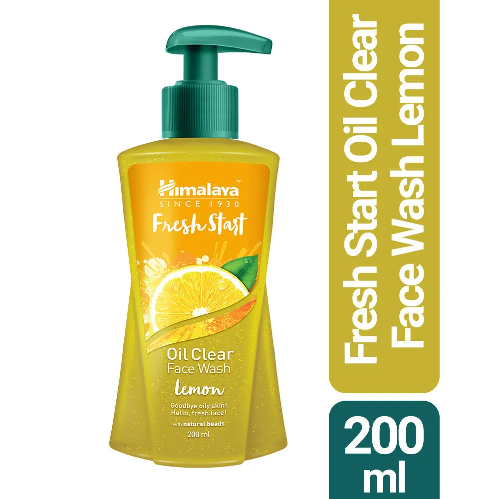 Himalaya Fresh Start Oil Clear Face Wash Lemon