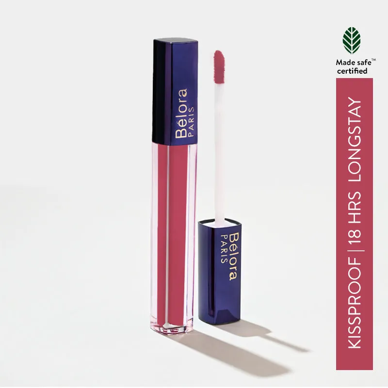 Belora Paris Long Liquid Lipstick - Blush'n Kiss