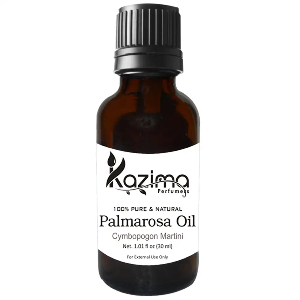 Kazima Palmarosa Oil,  30 ml  100% Pure & Natural