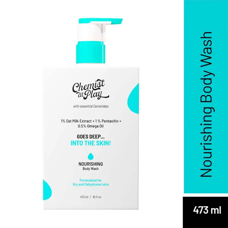 Chemist At Play Nourishing Body Wash With 1% Oat Milk Extract, Pentavitin And Ceramides