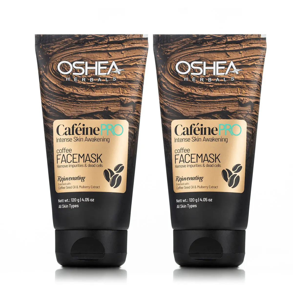 OSHEA HERBALS Cafeine Pro Mask (Pack of 2 )