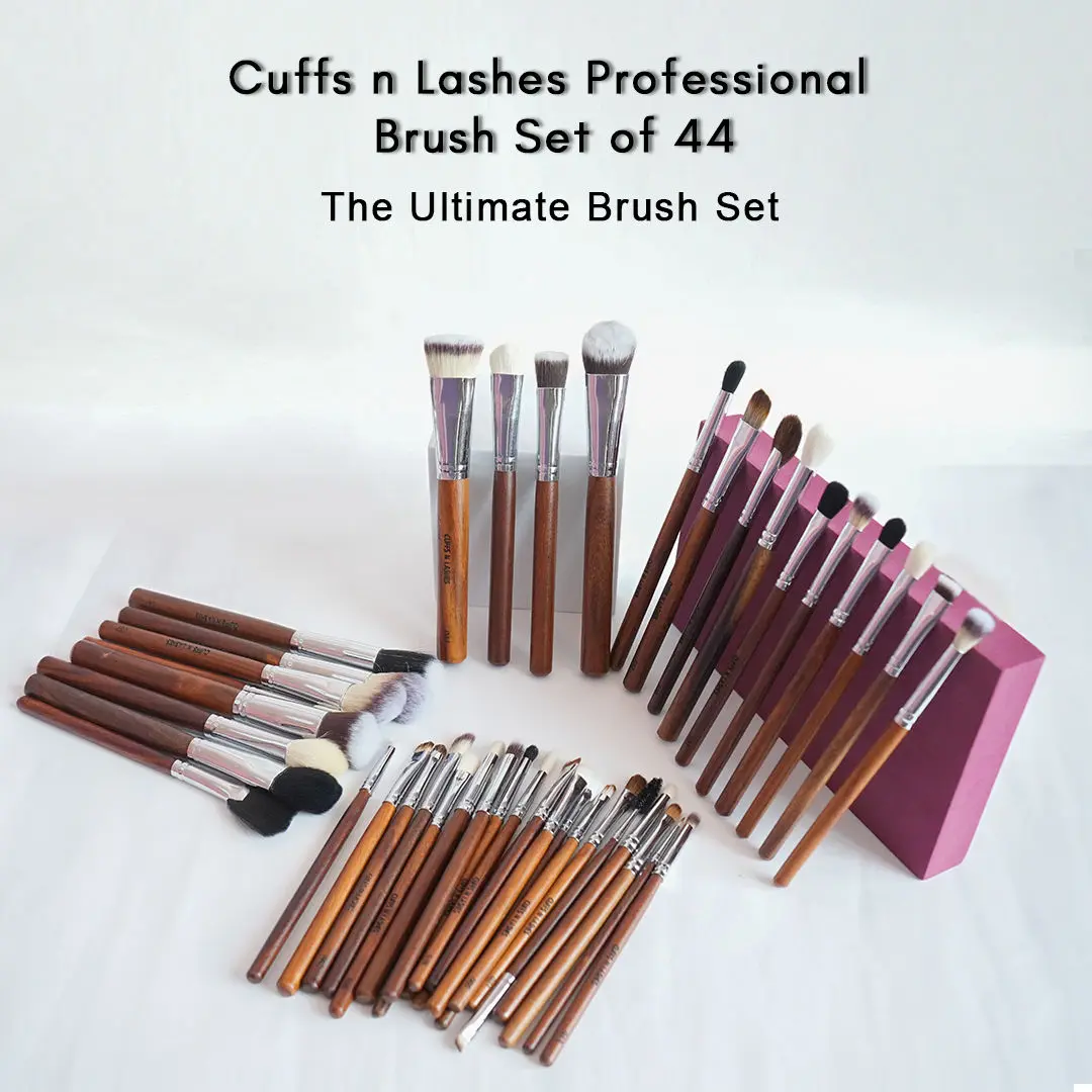 Cuffs N Lashes Makeup Brush Set of 44