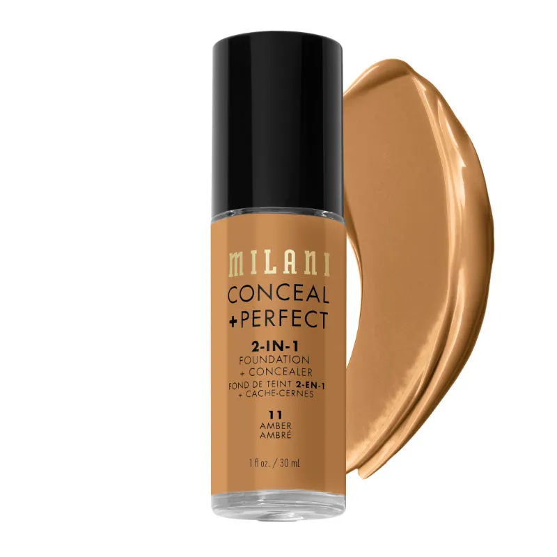 Milani Conceal + Perfect 2-in-1 Foundation + Concealer - Amber