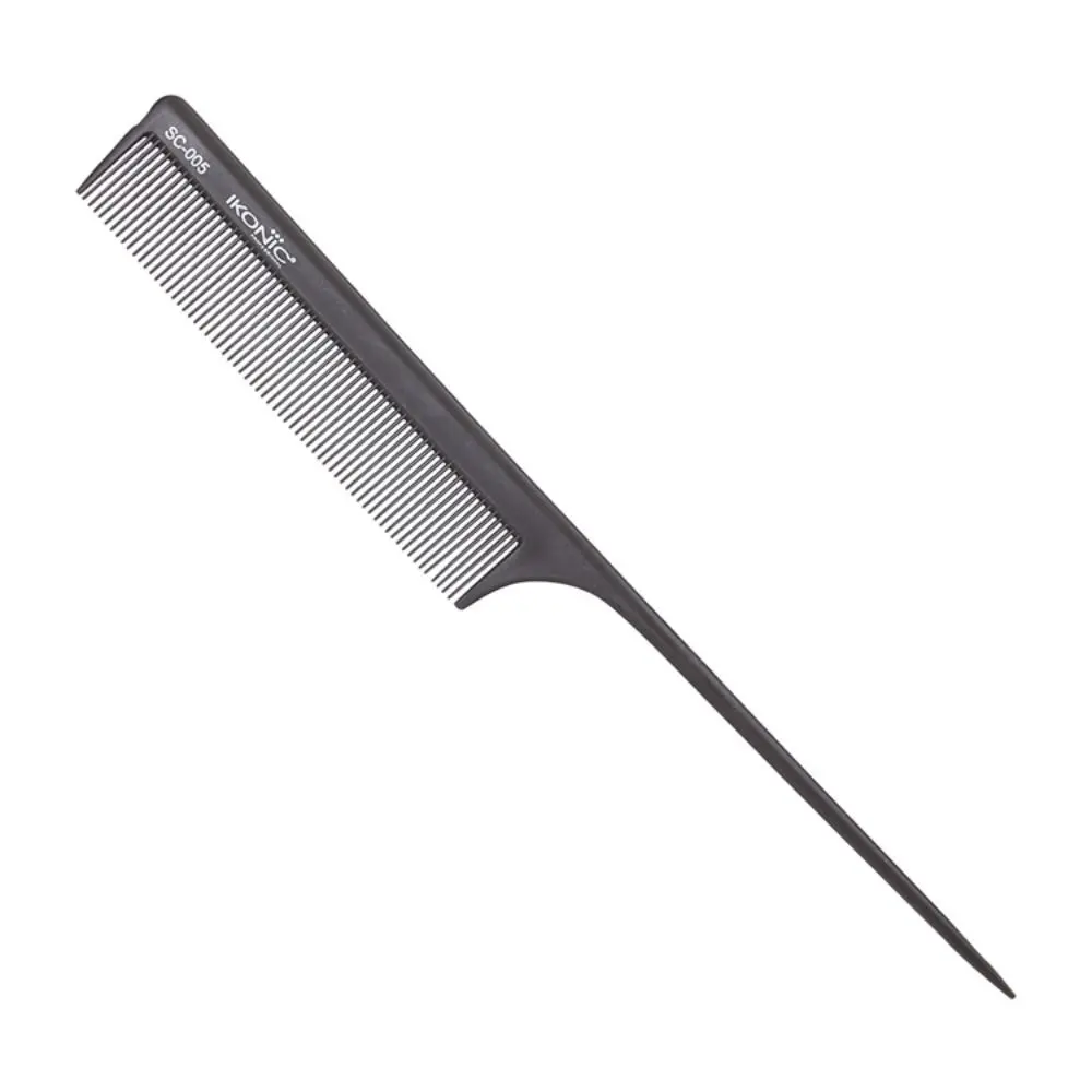 Ikonic Silicon Heat Resistant Comb - 005 Grey