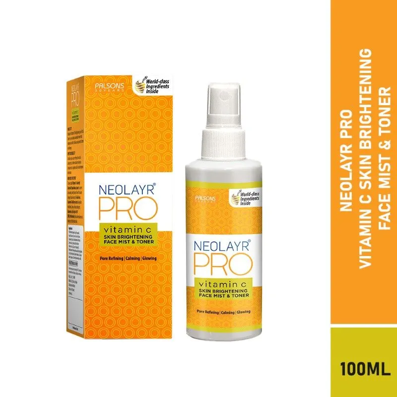 Neolayr Pro Vitamin C Skin Brightening Face Mist & Toner