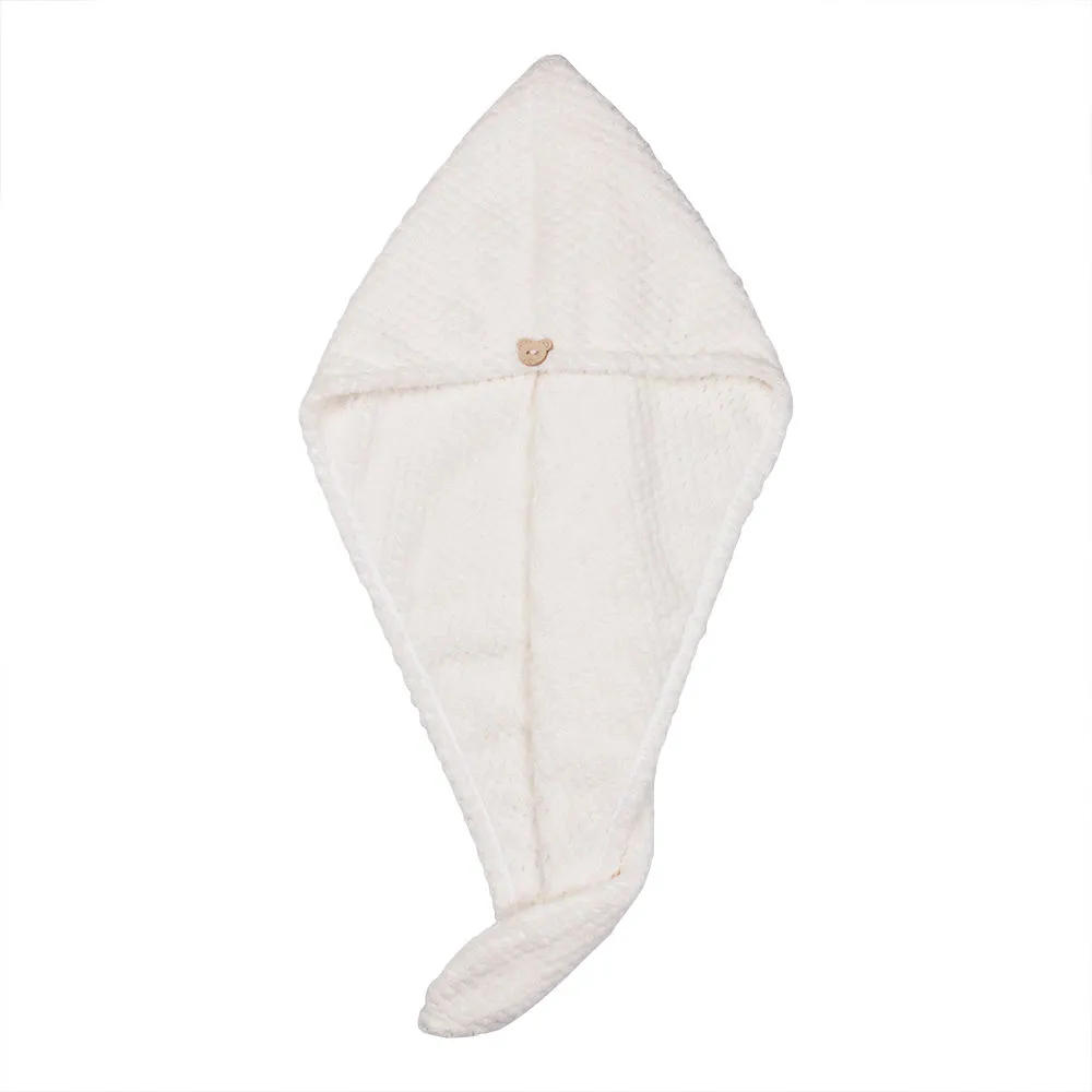 Streak Street Microfiber Hair Wrap Towel - Ivory