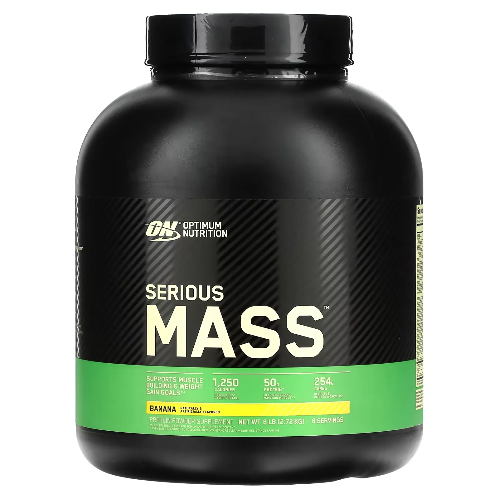 Serious Mass, Protein Powder Supplement, Banana, 6 lb (2.72 kg)