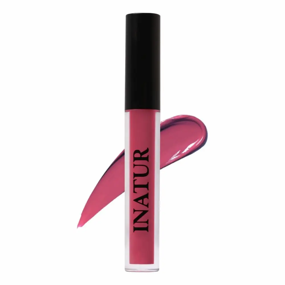 Inatur Matt Liquid Lip Colour with Hyaluronic Acid & Collagen 2ml (Coral Spring)