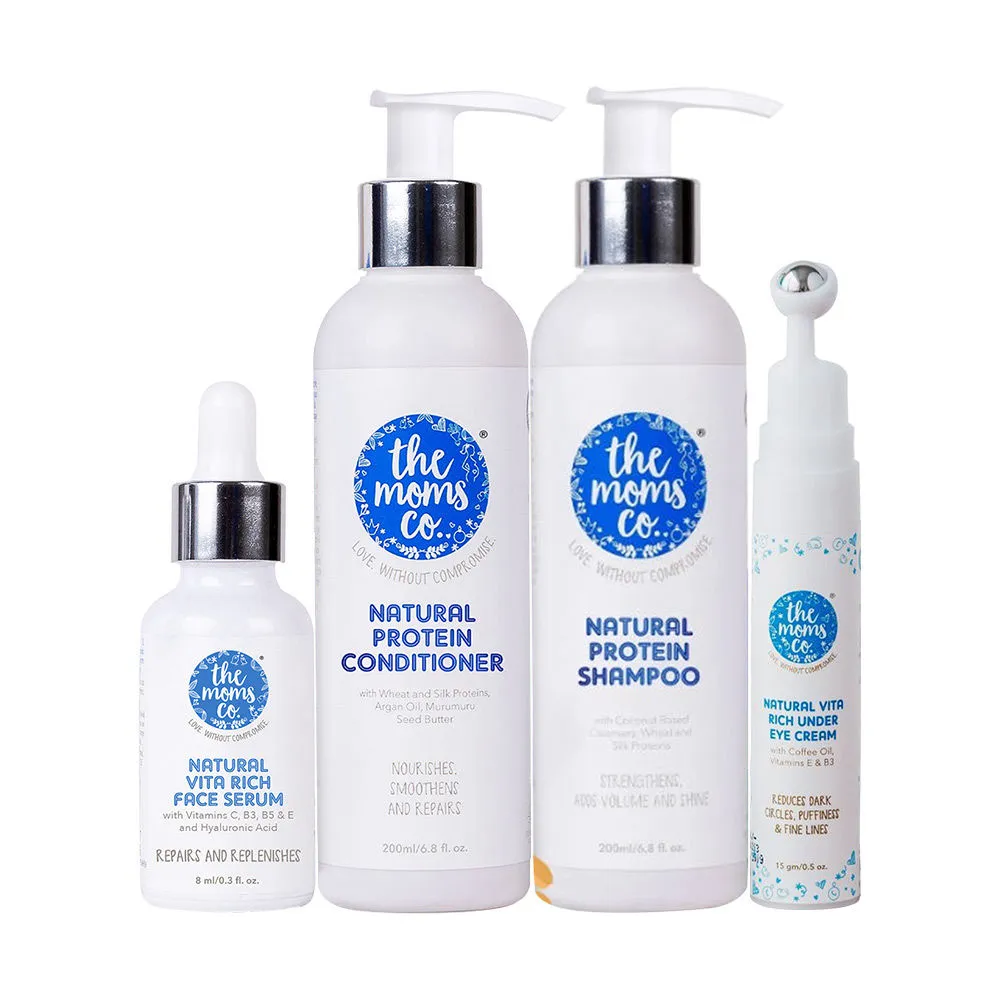 The Moms Co. Best-Seller Skin & Hair Combo