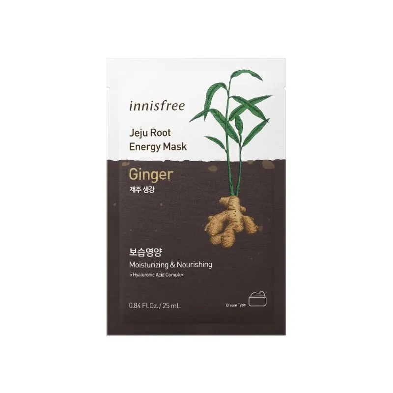 Innisfree Jeju Root Energy Sheet Mask - Ginger