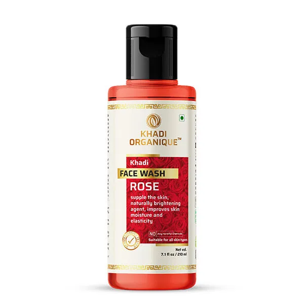 Khadi Organique Rose Face Wash