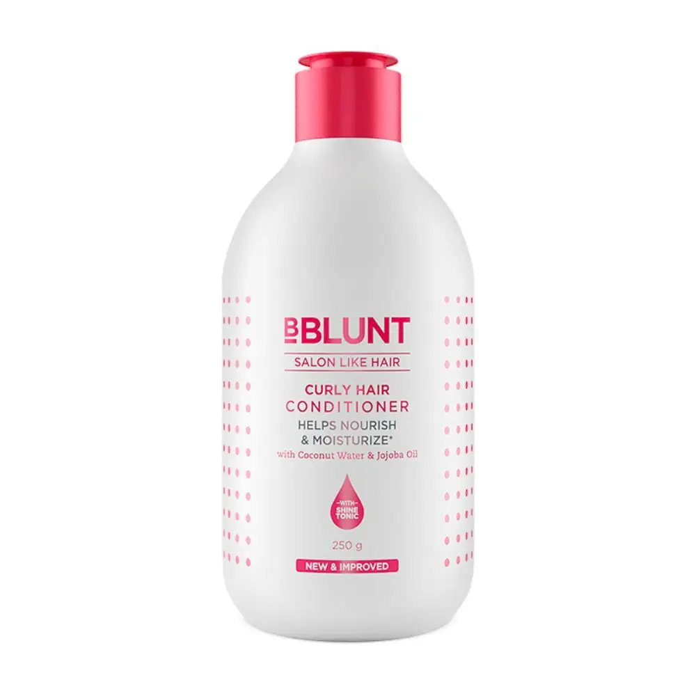 BBLUNT Curly Hair Conditioner with Coconut Water & Jojoba Oil - 250 g