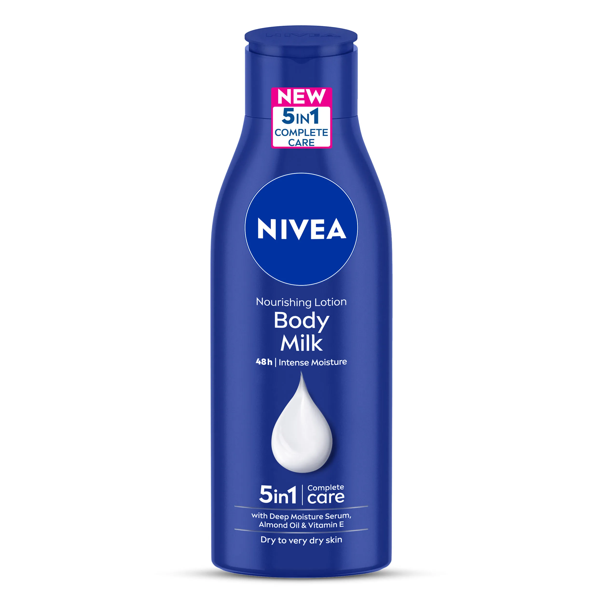 NIVEA Body Lotion for Very Dry Skin- Nourishing Body Milk with Almond Oil And Vitamin E