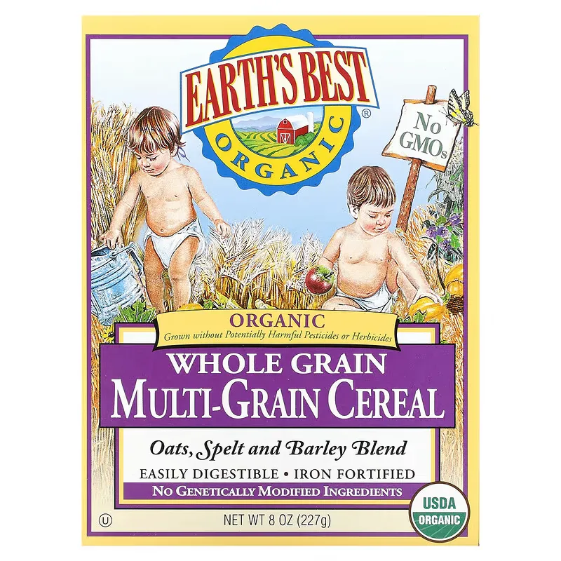 Organic Whole Grain Multi-Grain Cereal, 8 oz (227 g)