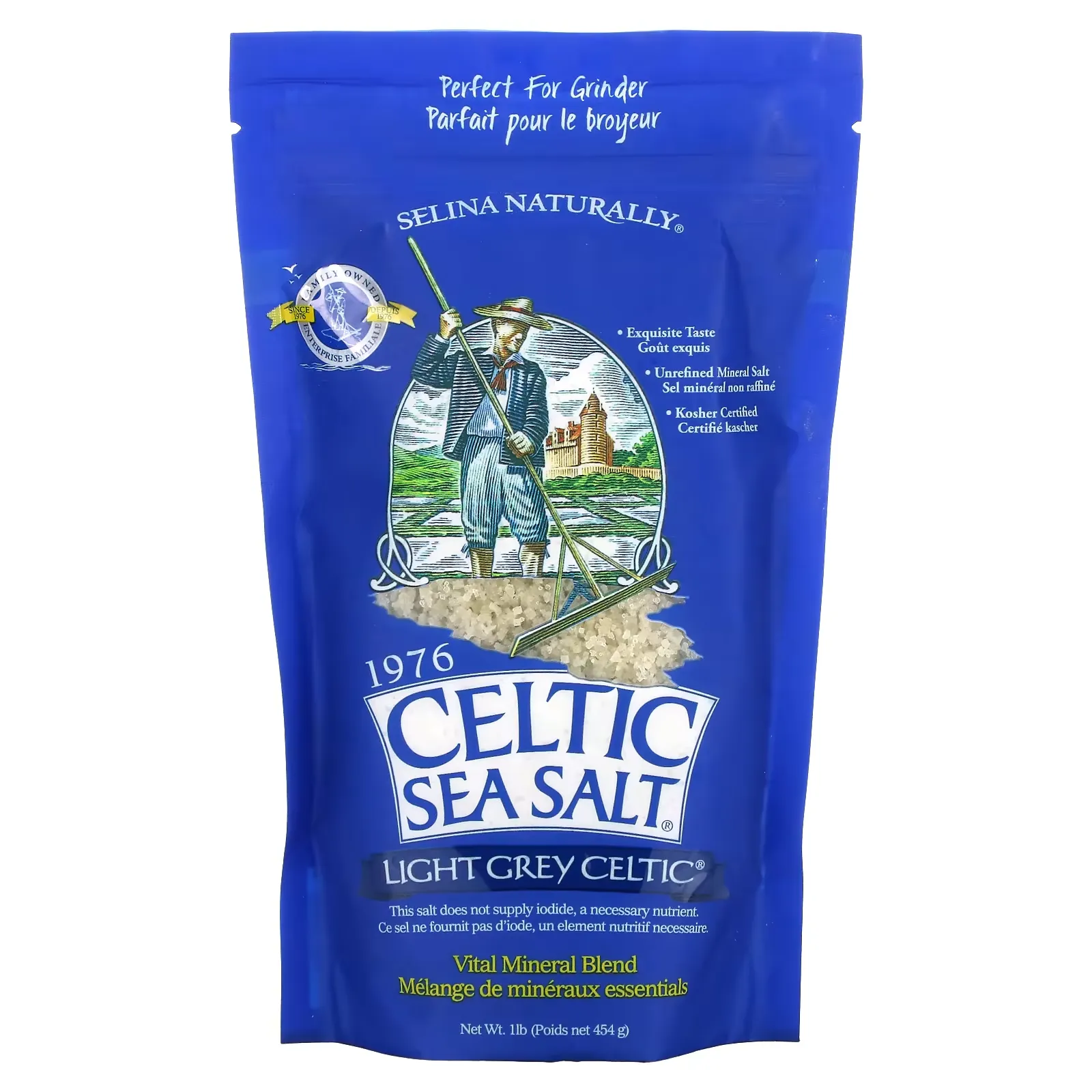 Light Grey Celtic, Vital Mineral Blend, 1 lb (454 g)