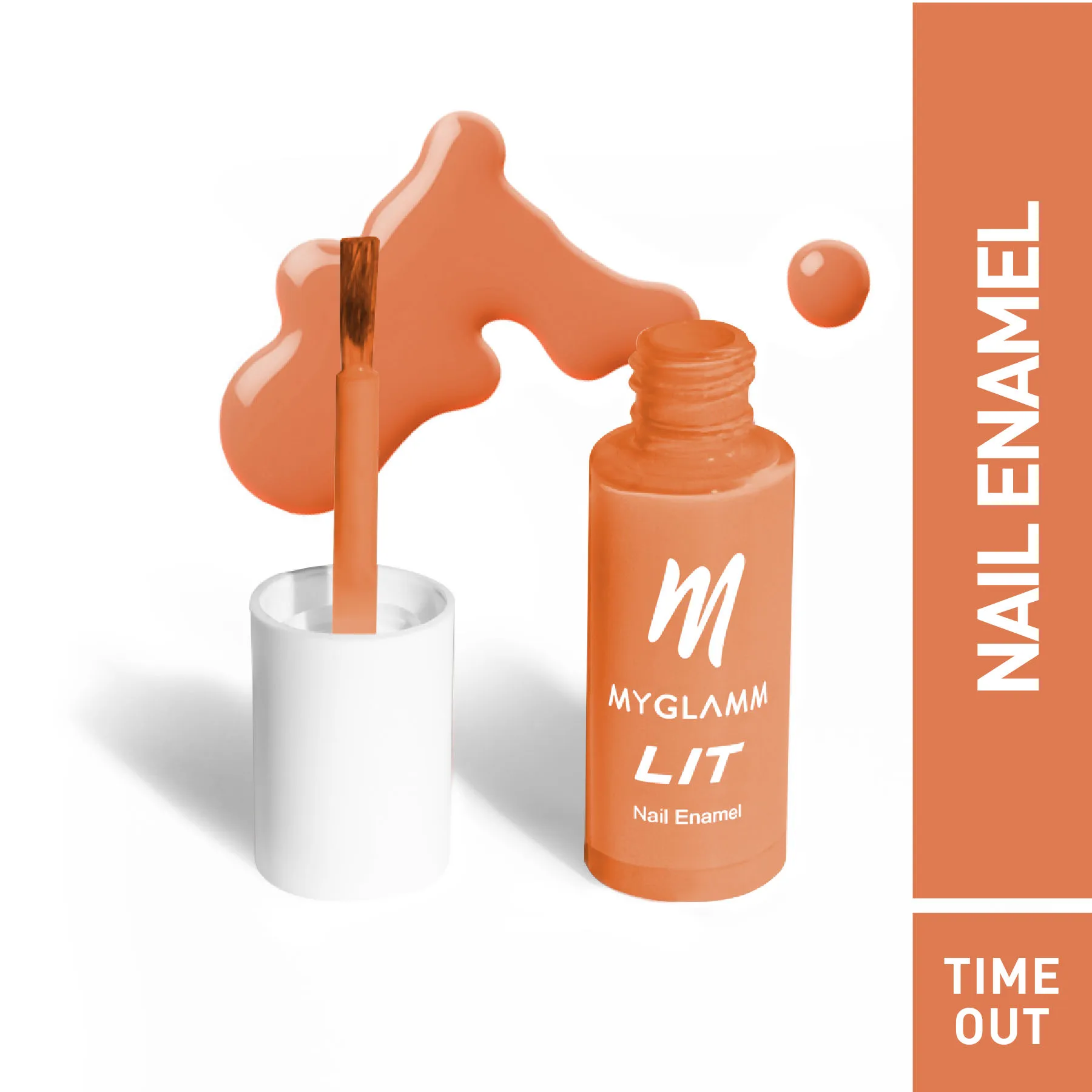 MyGlamm LIT Nail Enamel - Time Out