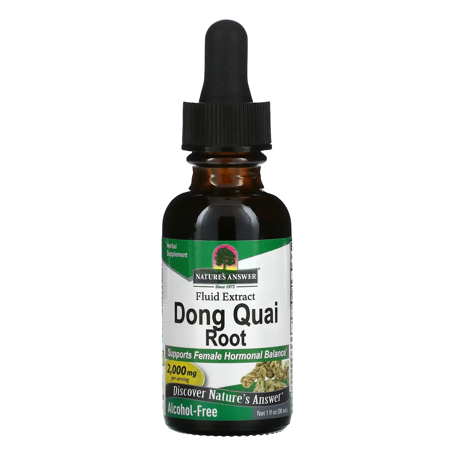 Dong Quai Root, Fluid Extract, Alcohol Free, 2,000 mg, 1 fl oz (30 ml)