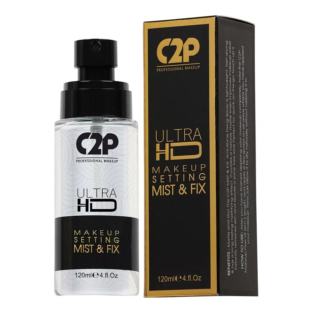 C2P Pro Ultra HD Makeup Setting Mist & Fix - Plain