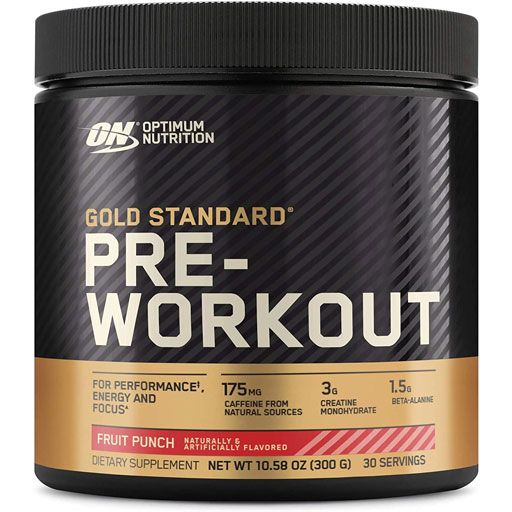 Gold Standard Pre Workout - Fruit Punch - 30 Servings