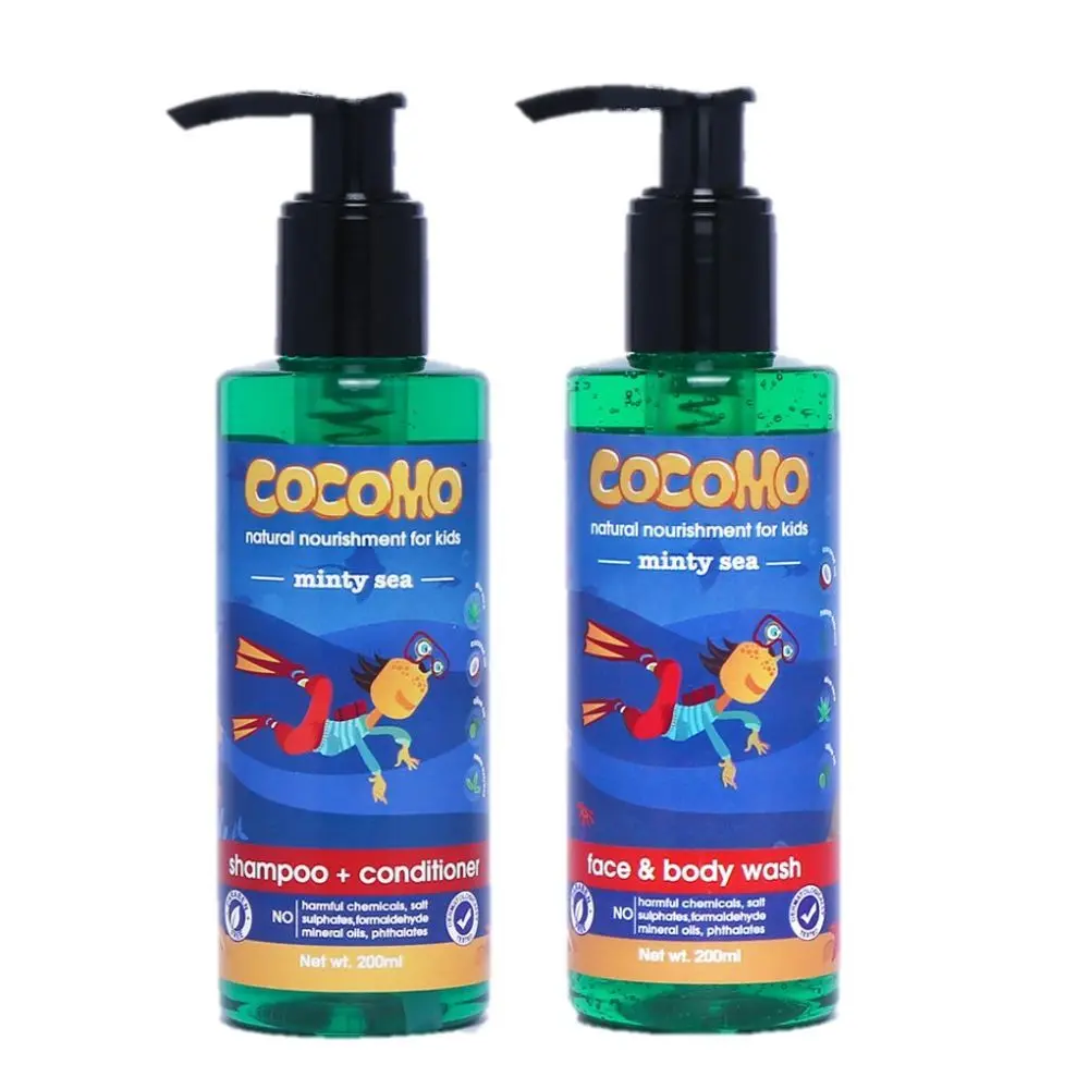 Cocomo Minty Sea Shampoo + Body Wash 400 ml