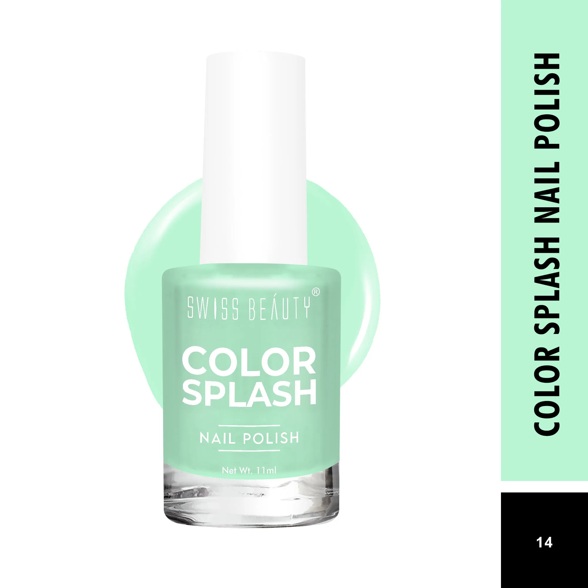 Swiss Beauty Color Splash Nail Polish - Shade-14