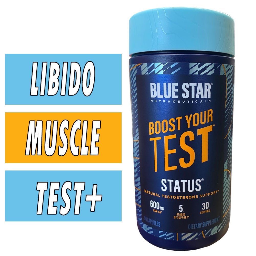 Blue Star Status - 90 Capsules - Testosterone Support