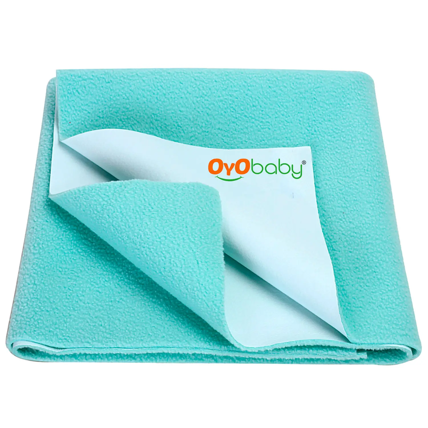 OYO Baby Waterproof Bed Protector Baby Dry Sheet, Large, Sea Green (140 cm x 100 cm)