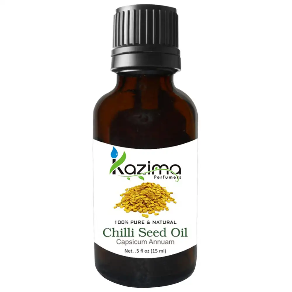 Kazima Chilli Seed Oil,  15 ml  100% Pure & Natural