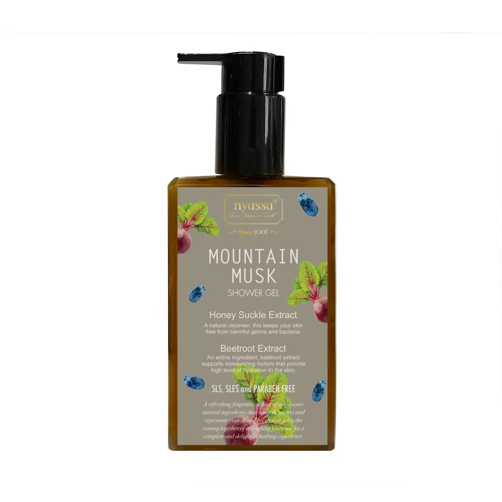 Nyassa Invigorating Mountain Musk Shower Gel