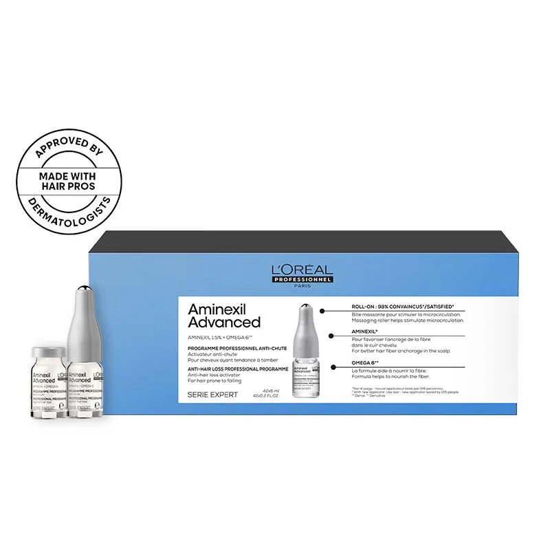 L'Oreal Professionnel Aminexil Advanced, Scalp Advanced & Anti-Hair Loss Activator Programme