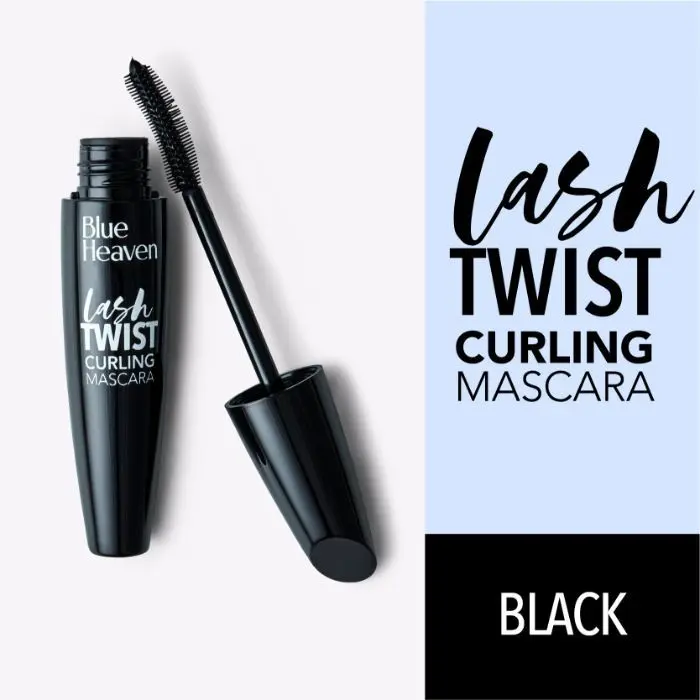 Blue Heaven LASH TWIST Mascara (Water Proof - Thick Lash) Black Pack (12 ml)