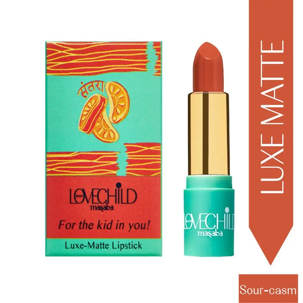 LoveChild Masaba - For the Kid in You! - 09 Sour-casm - Luxe Matte Lipstick