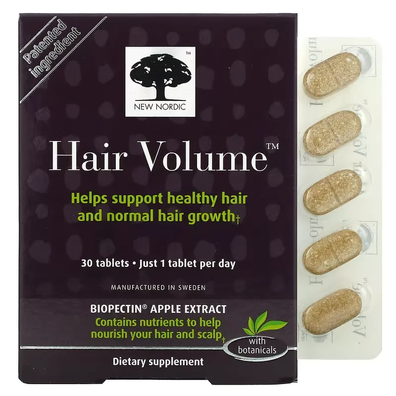 Hair Volume with Botanicals, 30 Tablets