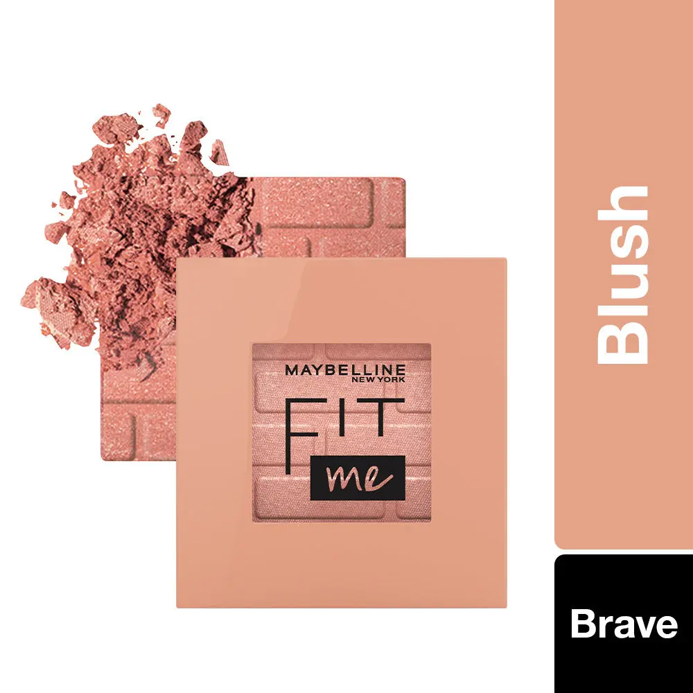 Fit Me Blush , 10 Brave | 16 HR Long Lasting Wear