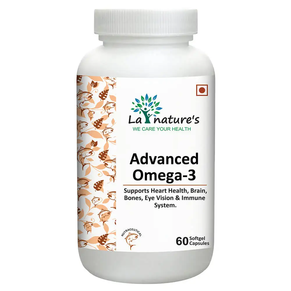 La Nature's Advanced Omega 3,  60 softgels